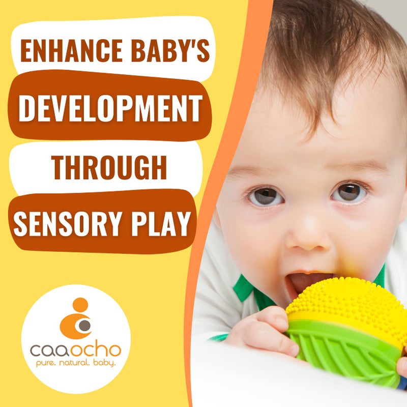 caaocho Pure Natural Rubber Sensory Ball Rainbow 3" - Sealed Hole, BPA Free Baby Ball Toy, for Sensory Play, for Sensory Development, Hole Free Baby Toy, Perfect Bouncer, Without Hole - Image 5